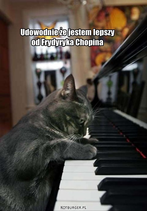 Lepszy – Udowodnie że jestem lepszy 
od Frydyryka Chopina 