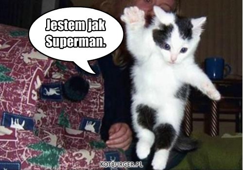 Superman – Jestem jak 
Superman. 
