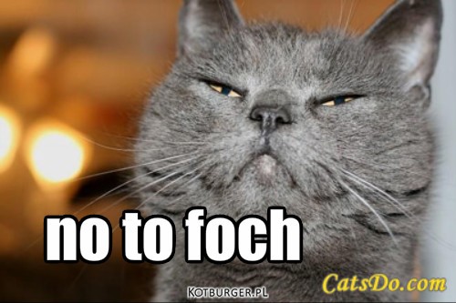 No to foch – no to foch 