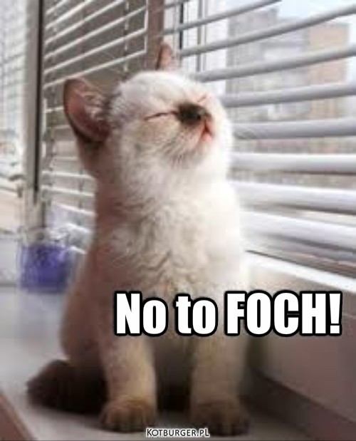 No to.. – No to FOCH! 