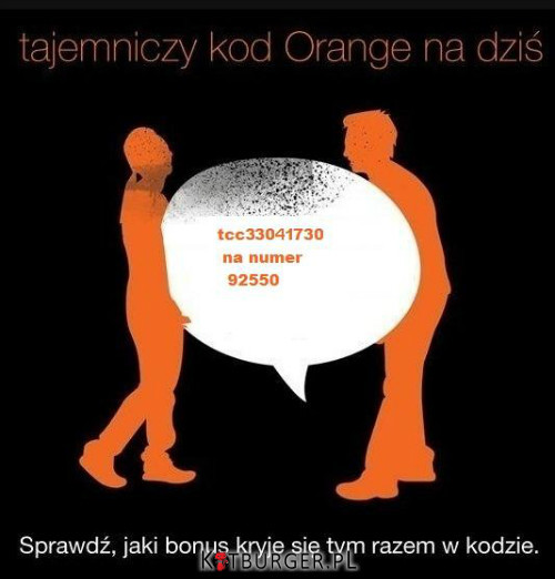 Kody Orange –  